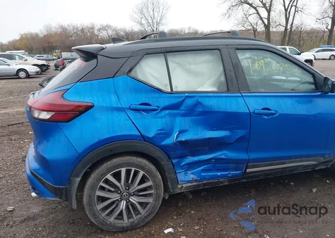 2021 Nissan Kicks Sr из США, поврежденный, VIN 3N1CP5DV4ML489980